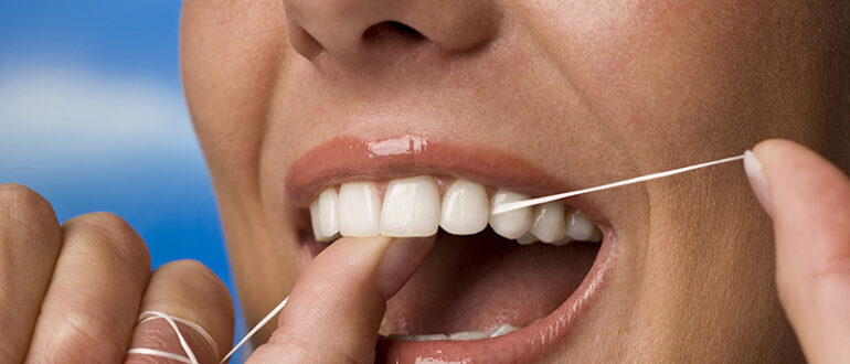 как правильно пользоваться зубной нитью
